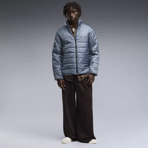  Muška jakna PUMA ESS PADDED JACKET 68521037 VEČERNJA PLAVA 
