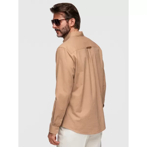  Muška košulja OMBRE N-OM-SHCS-0134 SVIJETLOSMEĐA 