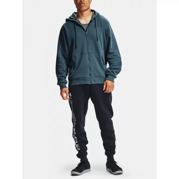  Muški sweatshirt UNDER ARMOUR RIVAL FLEECE AMP FZ HD 1357113-467 PLAVA 