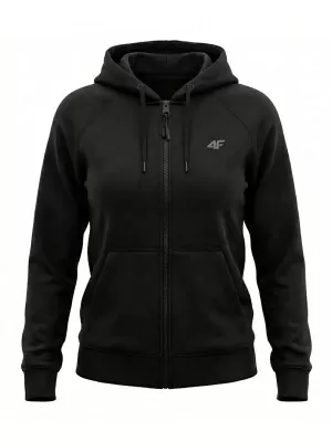 Ženski sweatshirt 4F WMM00TSWSF2535 DUBOKA CRNA