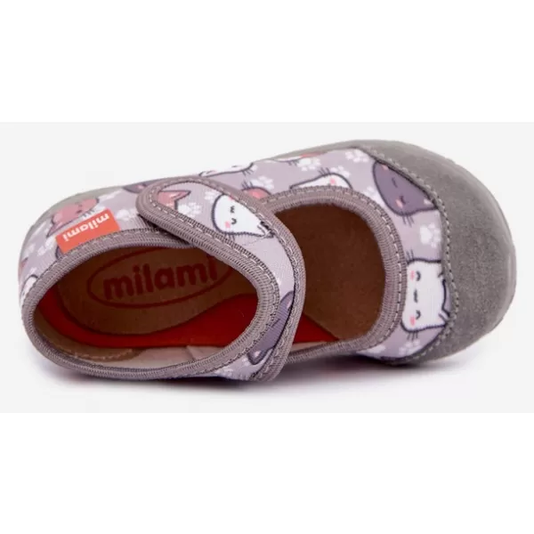  Dječje papuče MILAMI 111/BR-34 SIVA 