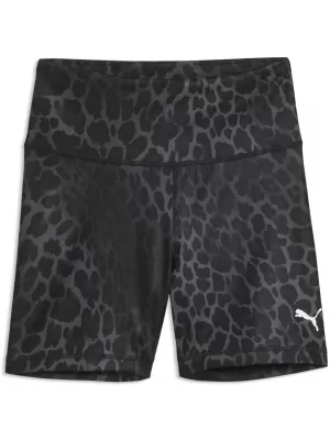 Ženske kratke hlače PUMA W TAD ESSENTIAL SPOTTED HAZE SHORT TIGHT 52851301 PUMA CRNA
