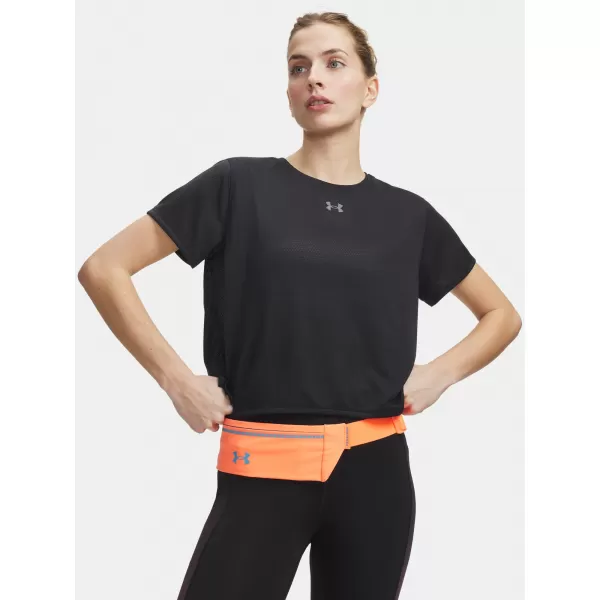  Ženska majica kratkih rukava UNDER ARMOUR VELOCITI SHORTSLEEVE 6009540-001 CRNA 