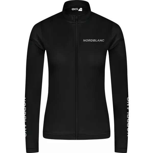  Ženski biciklistički dres NORDBLANC VELOFLOW NBSLF8105 CRNA 