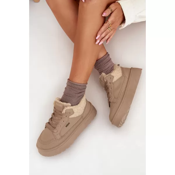  Ženski snjegovići BIG STAR SHOES SS274105 BEŽ 
