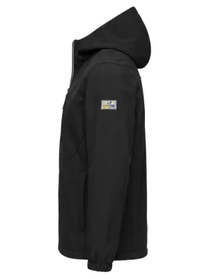Muška softshell jakna OMBRE C581 CRNA
