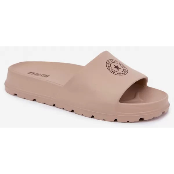  Ženske papuče BIG STAR SHOES UU274074 NIJANSE SMEĐE I BEŽ 