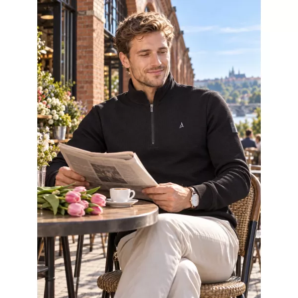  Muški sweatshirt ALTISPORT IKEY CRNA 