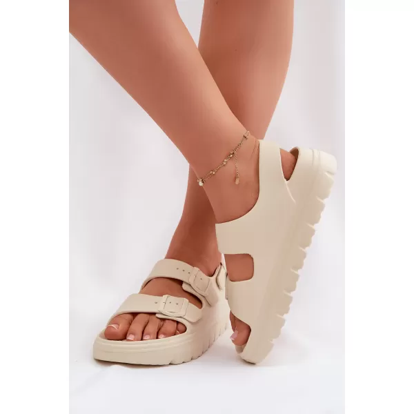 Ženske sandale BIG STAR SHOES TT274A032 BEŽ 