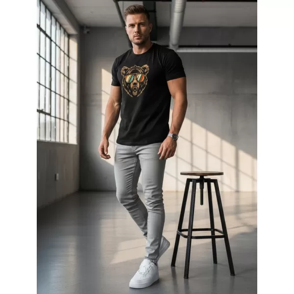  Muška majica kratkih rukava DSTREET NX041R CRNA 
