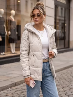 Ženska jakna DSTREET TY5798 SVIJETLOSIVA
