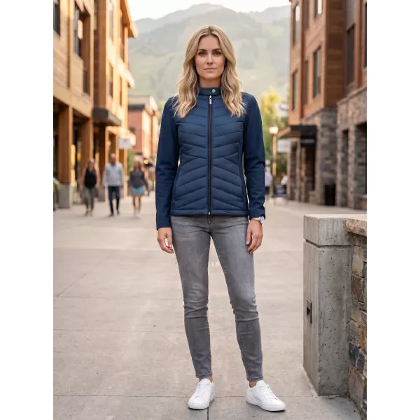  Ženska hibridna jakna MALFINI PREMIUM CROSS 556 TAMNOPLAVA 