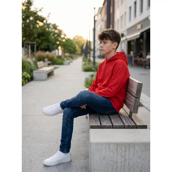  Dječji sweatshirt MALFINI CHILL 423 CRVENA 