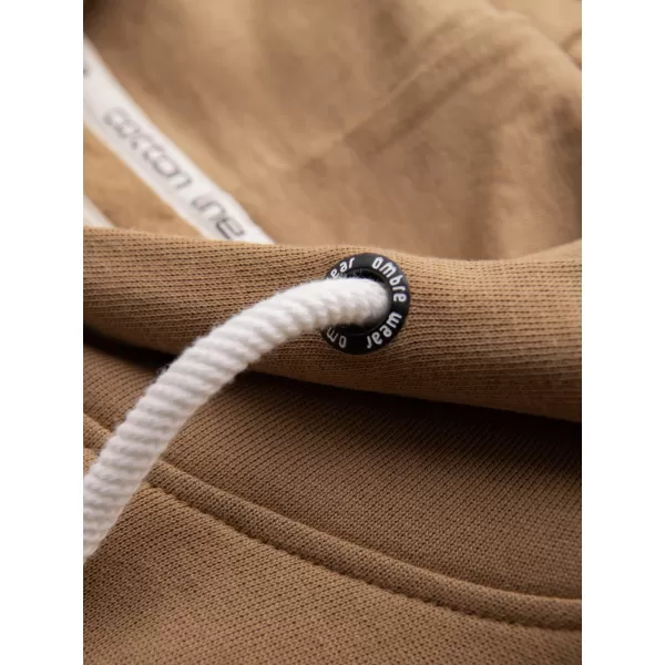  Muški sweatshirt OMBRE OM-SSBN-0270 SMEĐA 