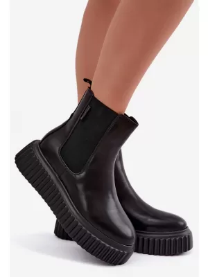Ženske gležnjače BIG STAR SHOES UU274334 CRNA