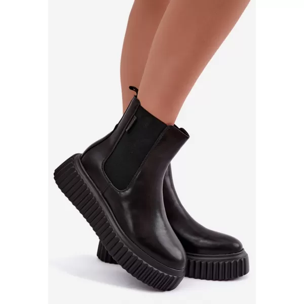  Ženske gležnjače BIG STAR SHOES UU274334 CRNA 