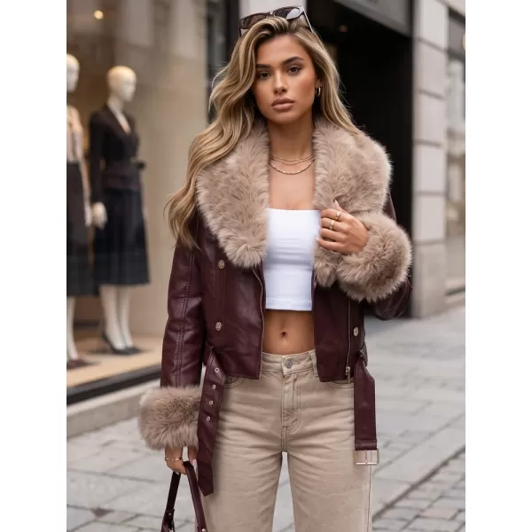  Ženska jakna DSTREET TY5980 TAMNOCRVENA 