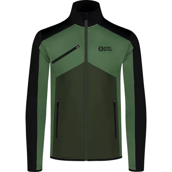  Muški powerfleece duks NORDBLANC CUSP NBSFM8334 ZELENA 