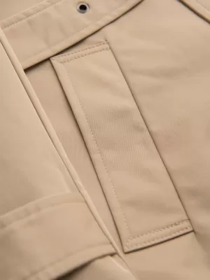 Muški kaput OMBRE OM-COLC-0146 BEŽ