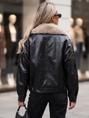 Ženska jakna DSTREET TY5709 CRNA