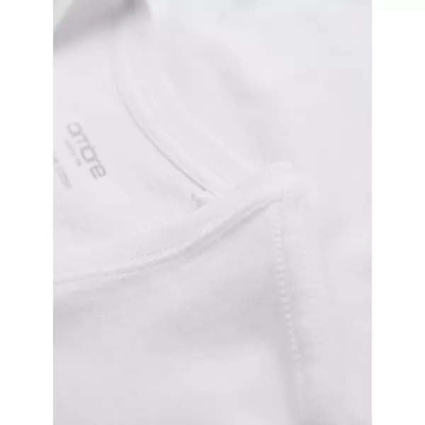  Muška majica kratkih rukava OMBRE OM-TSBS-0281 BIJELA/PJEŠČANA/MORNARSKA 
