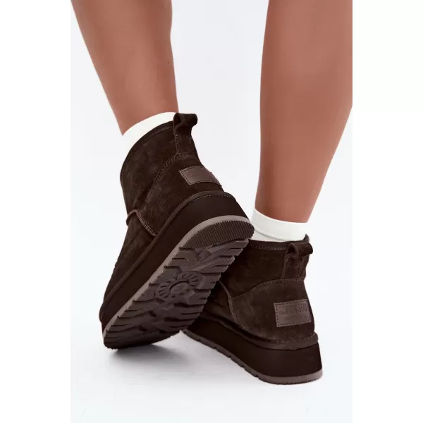  Ženske cipele BIG STAR SHOES UU274678 SMEĐA/BEŽ 