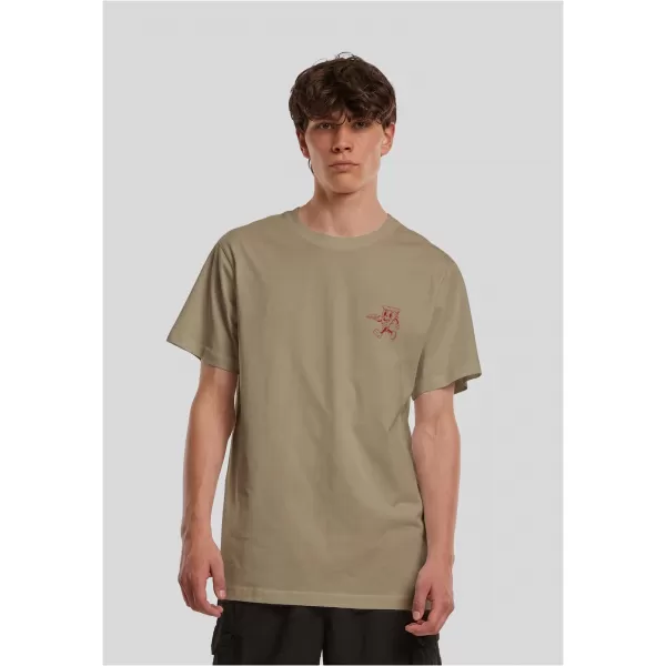  Muška majica kratkih rukava URBAN CLASSICS TB9016-00176 MASLINA 