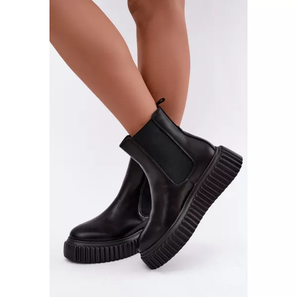  Ženske gležnjače BIG STAR SHOES UU274334 CRNA 