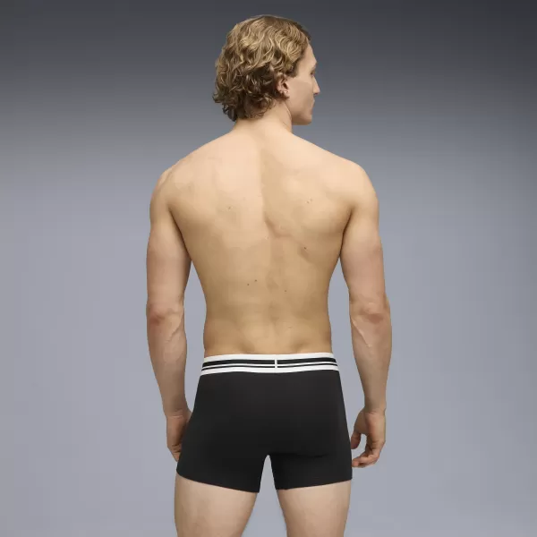  Muške bokserice PUMA MEN EVERYDAY PLACED LOGO BOXER 2P 93847601 CRNA 