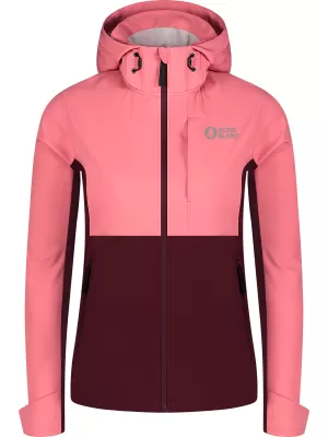 Ženska softshell jakna NORDBLANC BLINK NBSSL8320 RUŽIČASTA