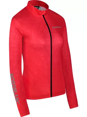 Ženski biciklistički dres NORDBLANC VELOFLOW NBSLF8105 CRVENA