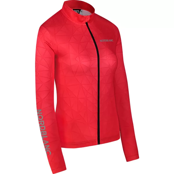  Ženski biciklistički dres NORDBLANC VELOFLOW NBSLF8105 CRVENA 