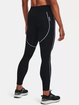 Ženske termo tajice UNDER ARMOUR UA RUSH CG NOVELTY LEGGING 1365720-001 CRNA