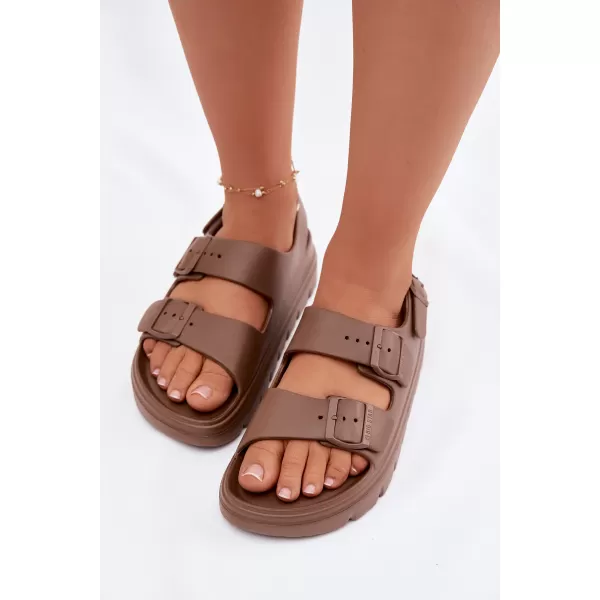  Ženske sandale BIG STAR SHOES TT274A035 SMEĐA/BEŽ 