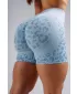 Kompresijske push-up kratke hlače s leopard printom NEBBIA PRIMAL 856 PLAVI LEOPARD