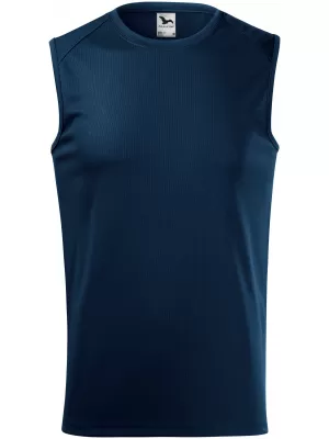 Muška sportska majica bez rukava MALFINI BREEZE 820 TAMNOPLAVA