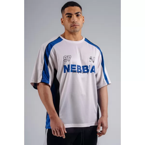  Predimenzionirana majica kratkih rukava od jerseya 97 NEBBIA PRIMAL 885 KREMA 