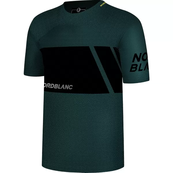  Muška funkcionalna biciklistička majica NORDBLANC MUD NBSMF8083 ZELENA 