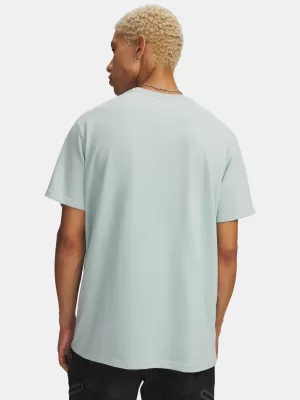 Muška majica kratkih rukava UNDER ARMOUR HW ARMOUR LABEL SS 1382831-477 PLAVA