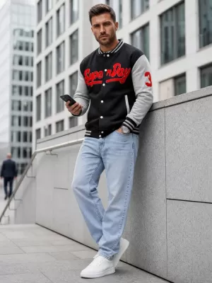 Muški sweatshirt DSTREET BX5444 CRNA