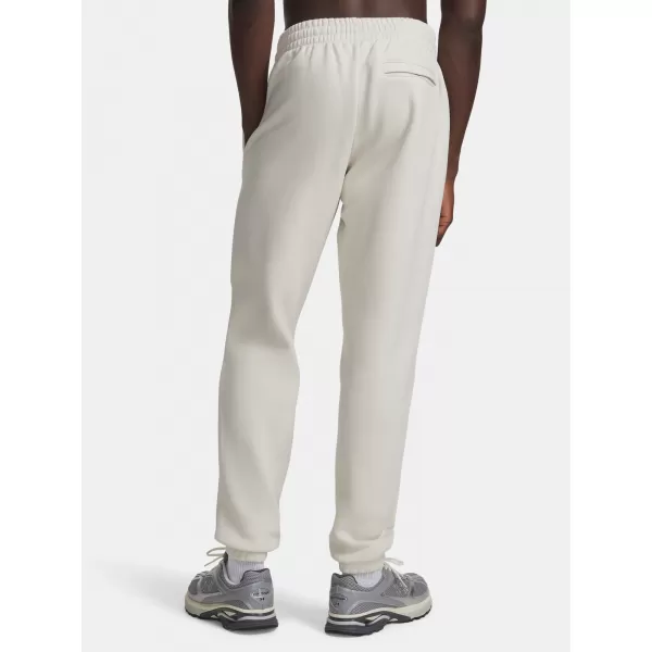  Muške trenirke UNDER ARMOUR ICON FLEECE JOGGER 1373882-110 BIJELA 