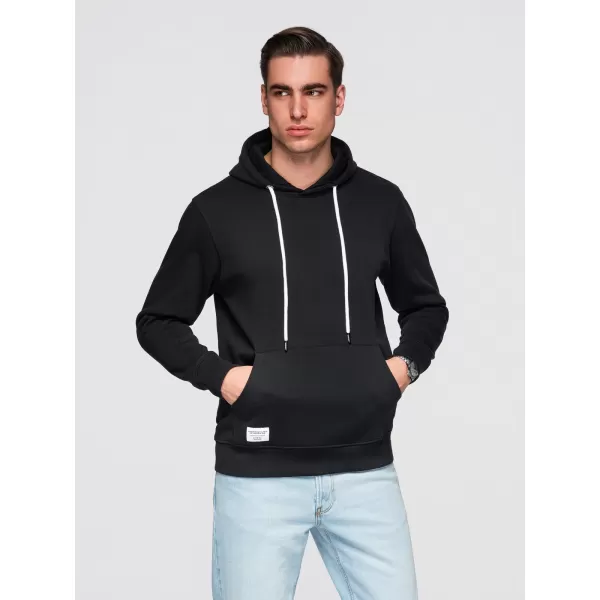  Muški sweatshirt OMBRE OM-SSBN-0270 CRNA 