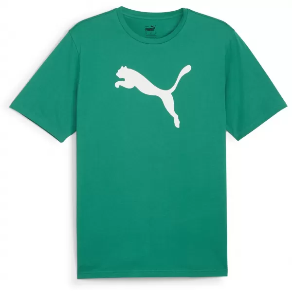  Muška majica kratkih rukava PUMA TEAMRISE LOGO JERSEY COTTON 658705-05 SPORT GREEN/ SPORT ZELENA/PUMA BIJELA 
