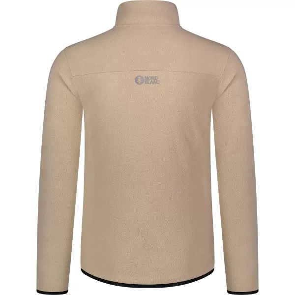  Muški lagani sweatshirt od flisa NORDBLANC QUARRY NBSFM8372 BEŽ 