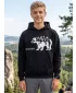 Dječji sweatshirt ALTISPORT ALM193422 CRNA