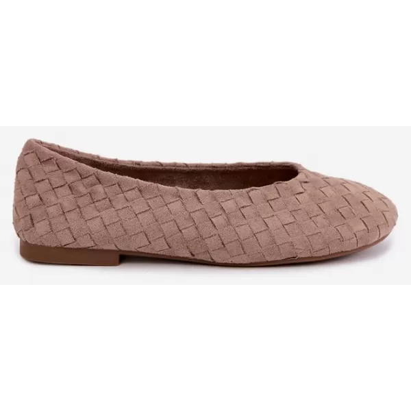  Ženske balerinke BOTO 9867 KAKI 