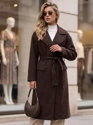 Ženski kaput DSTREET NY0785 SMEĐA
