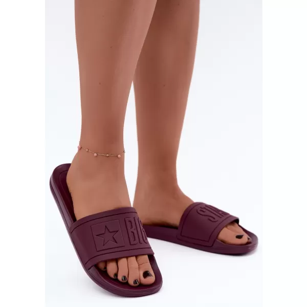  Ženske papuče BIG STAR SHOES UU274070 NIJANSE SMEĐE I BEŽ 