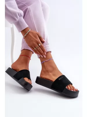 Ženske papuče BIG STAR SHOES NN274A670 CRNA