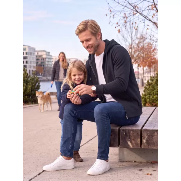  Muški sweatshirt ALTISPORT NP/ALMST45001 CRNI OPAL 